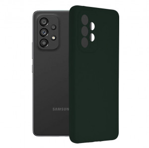 Husa telefon Samsung Galaxy A53 5G - Techsuit Soft Edge Silicone - Dark Green - Img 1