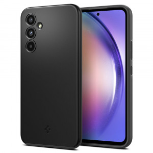 Husa telefon Samsung Galaxy A54 - Spigen Thin Fit - Black - Img 1