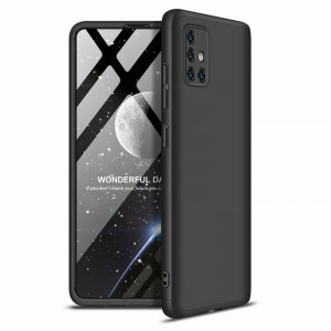 Husa telefon Samsung Galaxy A71 4G + Folie - GKK 360 - Black - Img 3