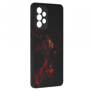 Husa telefon Samsung Galaxy A73 5G - Techsuit Glaze Series - Red Nebula - Img 2