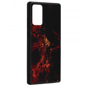 Husa telefon Samsung Galaxy Note 20 / Note 20 5G - Techsuit Glaze Series - Red Nebula - Img 2