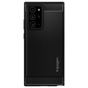 Husa telefon Samsung Galaxy Note 20 Ultra / Note 20 Ultra 5G - Spigen Rugged Armor - Black - Img 3