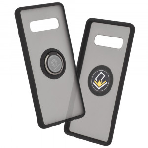 Husa telefon Samsung Galaxy S10 Plus - Techsuit Glinth - Black - Img 1