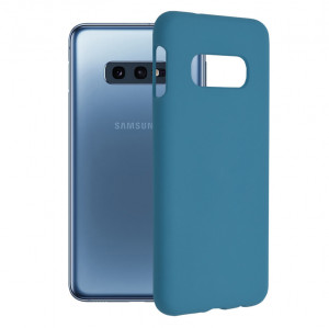 Husa telefon Samsung Galaxy S10e - Techsuit Soft Edge Silicone - Denim Blue