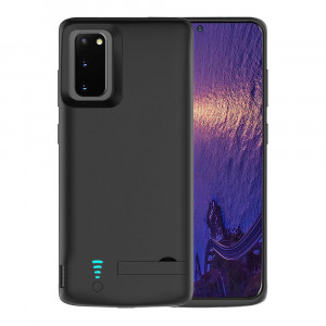 Husa telefon Samsung Galaxy S20 4G / S20 5G cu Baterie de 5000mAh - Techsuit Power Pro - Black - Img 1