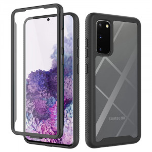 Husa telefon Samsung Galaxy S20 4G / S20 5G + Folie - Techsuit Defense360 Pro - Black - Img 1