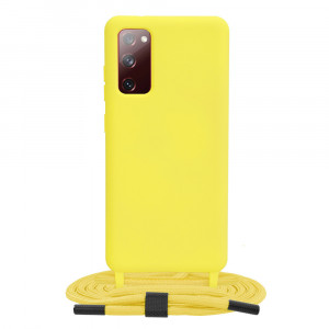 Husa telefon Samsung Galaxy S20 FE 4G / S20 FE 5G - Techsuit Crossbody Lanyard - Yellow - Img 1