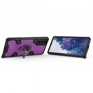 Husa telefon Samsung Galaxy S20 FE / S20 FE 5G - Techsuit Honeycomb Armor - Roz - Img 2