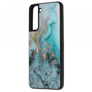 Husa telefon Samsung Galaxy S21 5G - Techsuit Glaze Series - Blue Ocean - Img 2