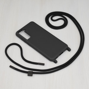 Husa telefon Samsung Galaxy S21 FE 5G - Techsuit Crossbody Lanyard - Black - Img 2