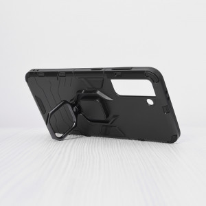 Husa telefon Samsung Galaxy S21 Plus 5G - Techsuit Silicone Shield - Black - Img 2