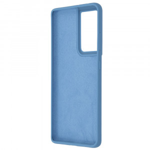 Husa telefon Samsung Galaxy S21 Ultra 5G - Techsuit Soft Edge Silicone - Denim Blue - Img 3
