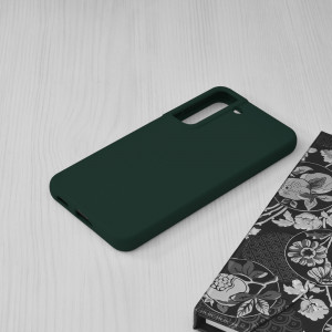 Husa telefon Samsung Galaxy S22 5G - Techsuit Soft Edge Silicone - Dark Green - Img 2