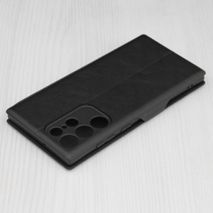 Husa telefon Samsung Galaxy S22 Ultra 5G Techsuit Safe Wallet Plus, Black - Img 2