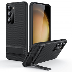 Husa telefon Samsung Galaxy S23 - ESR Air Shield Boost Kickstand - Translucent Black