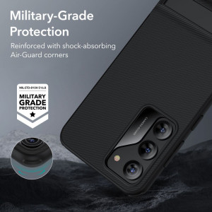 Husa telefon Samsung Galaxy S23 - ESR Air Shield Boost Kickstand - Translucent Black - Img 4