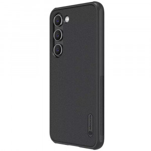 Husa telefon Samsung Galaxy S23 - Nillkin Super Frosted Shield Pro - Black - Img 3