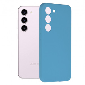 Husa telefon Samsung Galaxy S23 - Techsuit Soft Edge Silicone - Denim Blue - Img 1