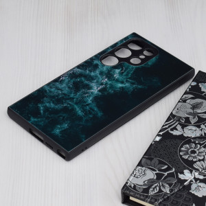 Husa telefon Samsung Galaxy S23 Ultra - Techsuit Glaze Series - Blue Nebula - Img 2