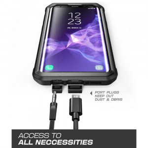 Husa telefon Samsung Galaxy S9 - Supcase Unicorn Beetle Pro - Black - Img 4