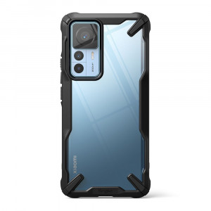 Husa telefon Xiaomi 12T / 12T Pro - Ringke Fusion X - Black - Img 3