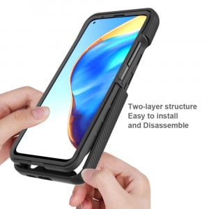 Husa telefon Xiaomi Mi 10T 5G / Mi 10T Pro 5G + Folie - Techsuit Defense360 Pro - Black - Img 4