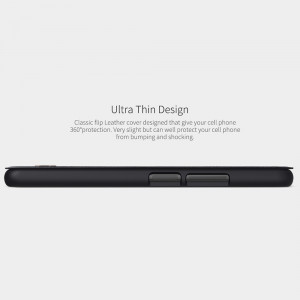 Husa telefon Xiaomi Mi 11 Lite / Mi 11 Lite 5G / 11 Lite 5G NE - Nillkin QIN Leather Case - Black - Img 3