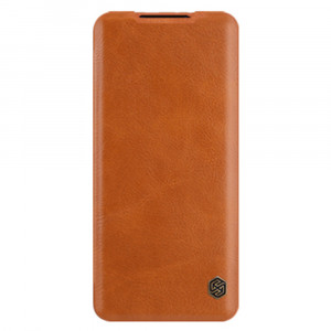 Husa telefon Xiaomi Poco M3 - Nillkin QIN Leather Case - Brown - Img 1