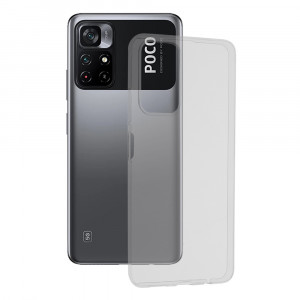 Husa telefon Xiaomi Poco M4 Pro 5G - Techsuit Clear Silicone - Transparenta - Img 1