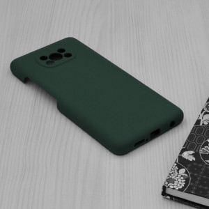 Husa telefon Xiaomi Poco X3 / Poco X3 NFC / Poco X3 Pro - Techsuit Soft Edge Silicone - Dark Green - Img 4