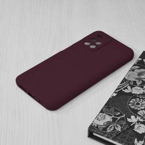 Husa telefon Xiaomi Redmi 10 2021 / Redmi 10 2022 - Techsuit Soft Edge Silicone - Plum Violet - Img 3