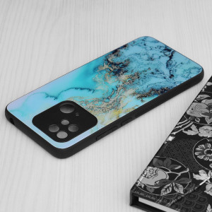 Husa telefon Xiaomi Redmi 10C - Techsuit Glaze Series - Blue Ocean - Img 4