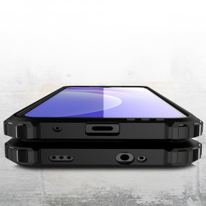 Husa telefon Xiaomi Redmi 9T / Redmi 9 Power - Techsuit Hybrid Armor - Black - Img 2