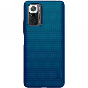 Husa telefon Xiaomi Redmi Note 10 Pro / Note 10 Pro Max - Nillkin Super Frosted Shield - Blue - Img 2
