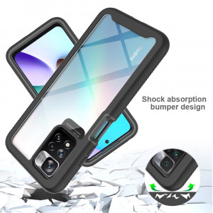 Husa telefon Xiaomi Redmi Note 11 Pro+ 5G + Folie - Techsuit Defense360 Pro - Black - Img 2