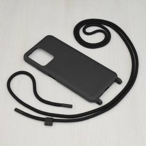 Husa telefon Xiaomi Redmi Note 12 5G / Poco X5 - Techsuit Crossbody Lanyard - Black - Img 2