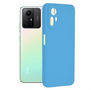Husa telefon Xiaomi Redmi Note 12S - Techsuit Soft Edge Silicone - Denim Blue - Img 1
