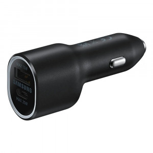 Incarcator Auto USB, Type-C, Fast Charging 40W - Samsung (EP-L4020NBEGEU) - Black (Blister Packing) - Img 1