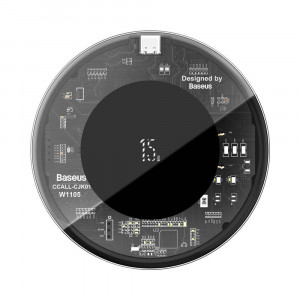 Incarcator Wireless 15W - Baseus (WXJK-BA02) - Clear - Img 2