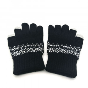 Manusi Touchscreen - Techsuit Knitting (ST0003) - Black - Img 3