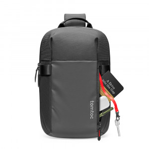 Rucsac pentru Laptop, 9l, 14″ - Tomtoc (T24M1D1) - Black - Img 2