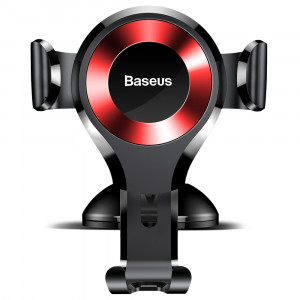Suport Auto Bord / Parbriz - Baseus Osculum (SUYL-XP09) - Black Red - Img 2