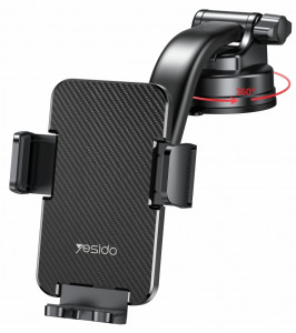 Suport Auto pentru Parbriz si Bord - Yesido (C172) - Black