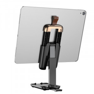 Suport Birou Pliabil Telefon / Tableta - Hoco (S28) - Black - Img 3