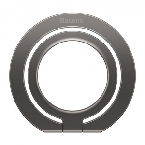 Suport Inel Telefon - Baseus Halo Series Foldable (SUCH000013) - Grey - Img 2