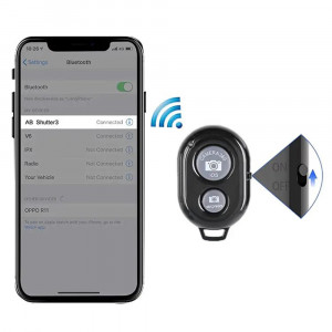 Telecomanda Selfie Stick - Techsuit Bluetooth Control (RMC-01) - Black - Img 4