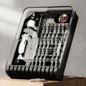 Trusa Surubelnita 32 in 1 cu Biti Magnetici - Jakemy (JM-8189) - Black - Img 2