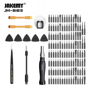 Trusa Surubelnite cu Accesorii 145in1 - Jakemy Precision (JM-8183) - Black - Img 2