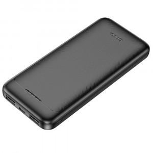 Baterie Externa 2x USB, Type-C, 2A, 10000mAh - Hoco Smart (J111) - Black - Img 2