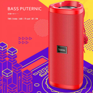 Boxa Portabila Bluetooth 5.0, 2x5W - Hoco Bella (HC4) - Blue - Img 4